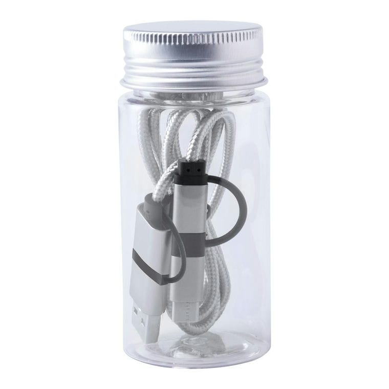 Cablu de încărcare USB Trentex argintiu