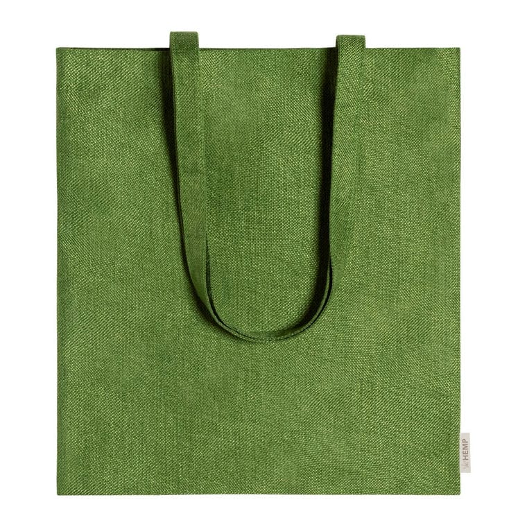 Geantă de cumpărături din cânepă Sativy Verde