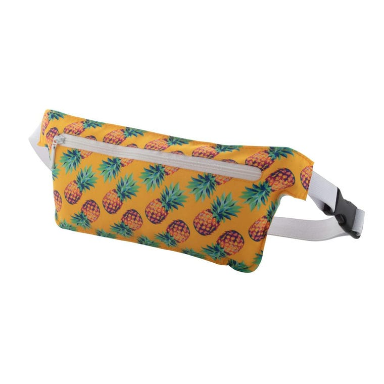 Geantă de talie personalizată CreaWaist Run Alb