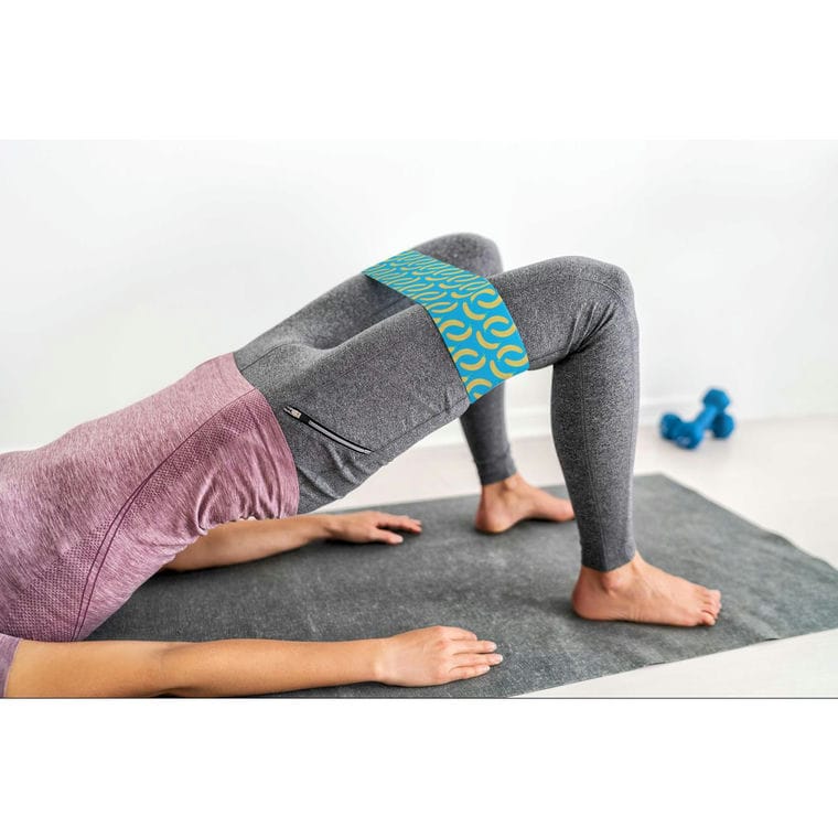 Bandă de exerciții personalizată CreaTrain Alb