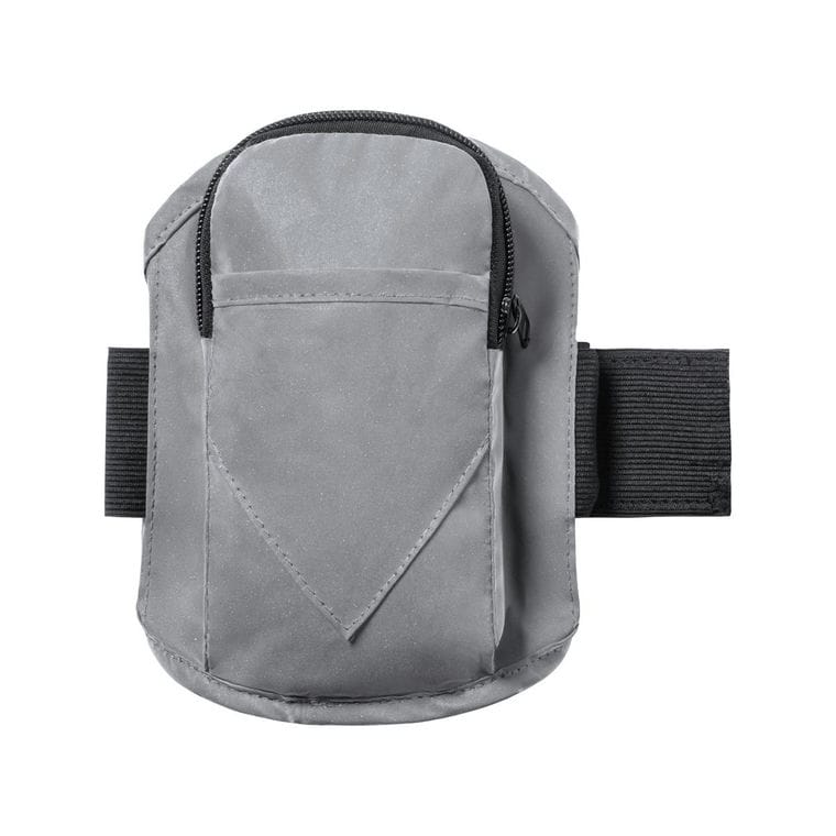 Banderolă reflectorizantă pentru alergat Bilbon gri