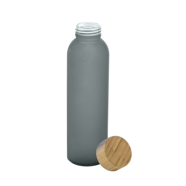 Sticlă sport din sticlă Cloody Negru natural