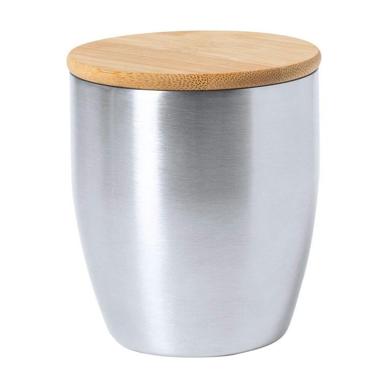 Cană din oțel inoxidabil Zasel argintiu natural