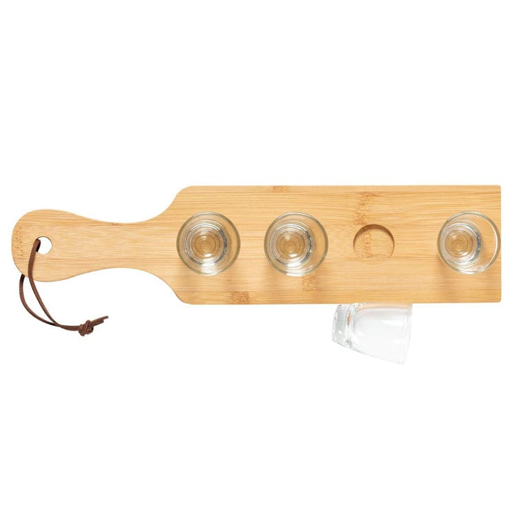 Set pahare shot Lolaf transparent natural