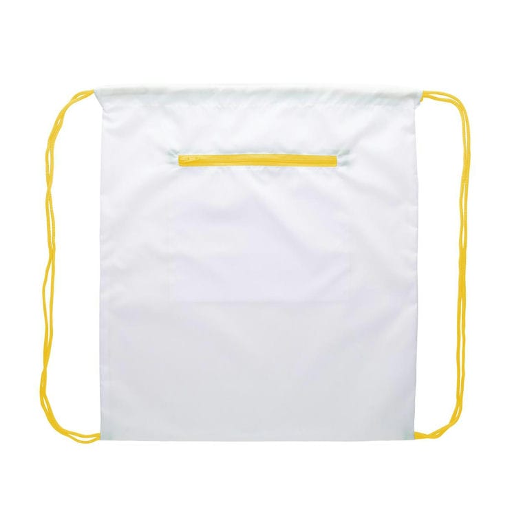 Geantă cu șnur personalizată CreaDraw RFID Galben