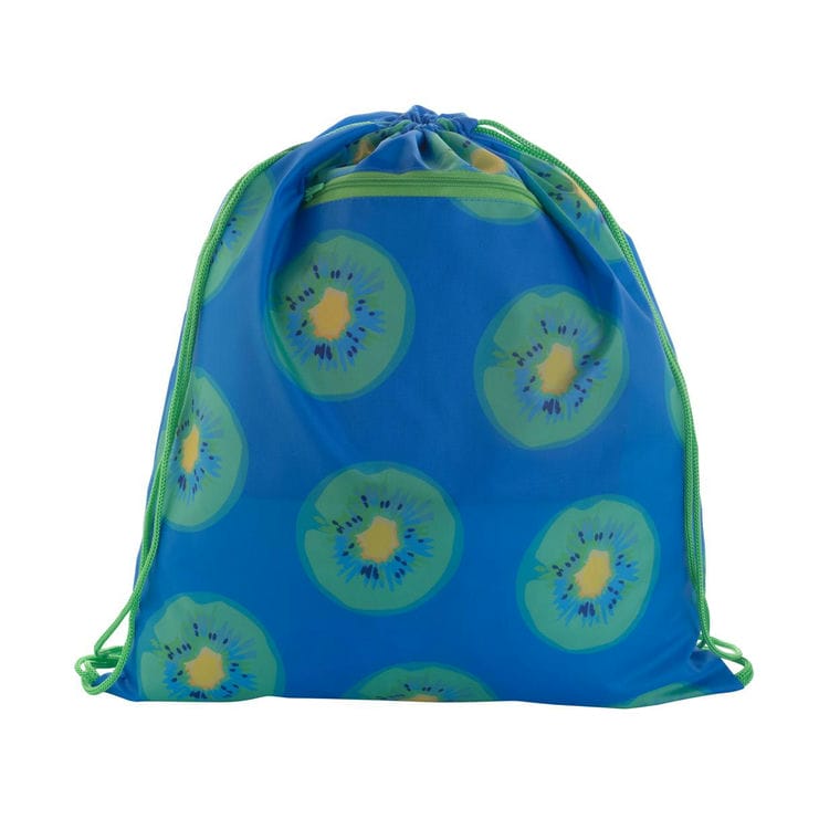 Geantă cu șnur personalizată CreaDraw RFID Verde