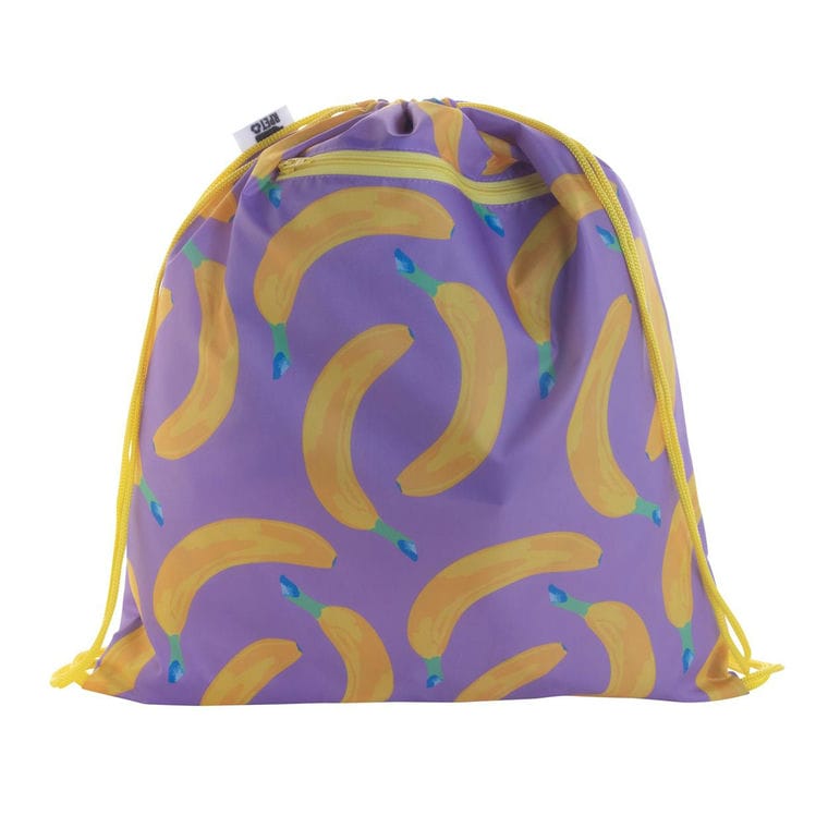 Geantă cu șnur personalizată CreaDraw RFID RPET Galben