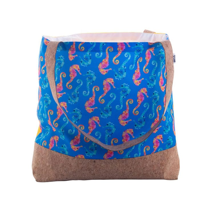 Geantă de plajă personalizată SuboShop Playa Alb natural