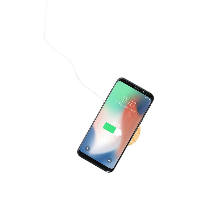 Suport mobil pentru încărcător fără fir PLA Noopy Alb