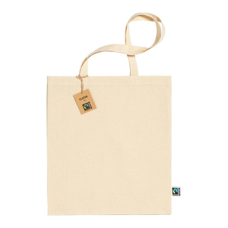 Sacoșă de cumpărături FAIRTRADE Elatek natural