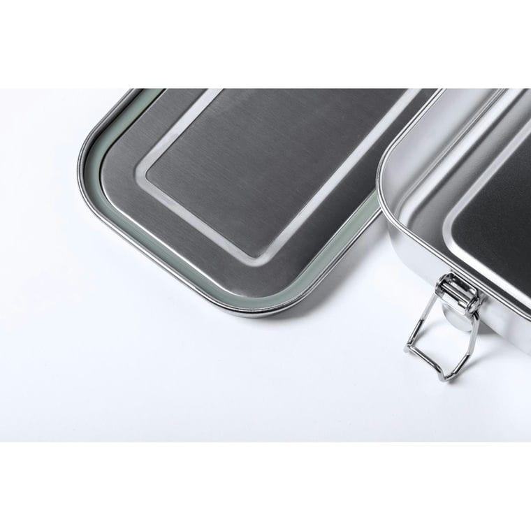 Cutie de prânz din oțel inoxidabil Yalac argintiu