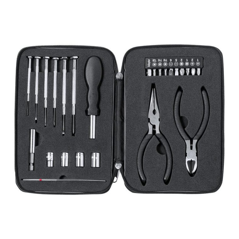 Set de scule Ambery Negru argintiu