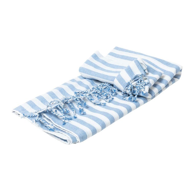 Covoraș de plajă Buzzer albastru deschis