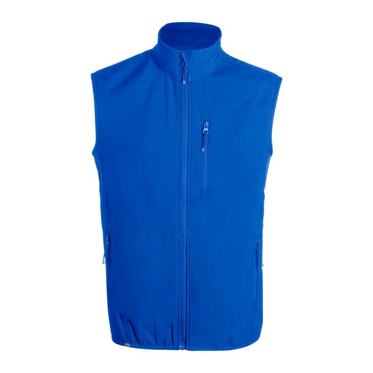 Vestă softshell RPET Shelles Albastru