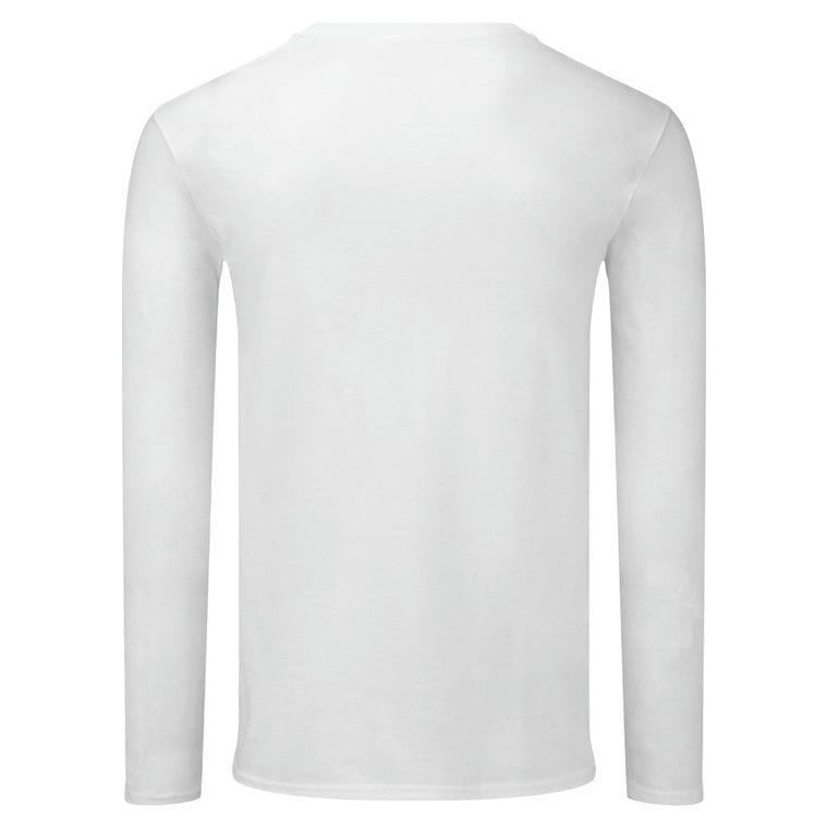 Tricou mâneca lungă Iconic Long Sleeve Alb