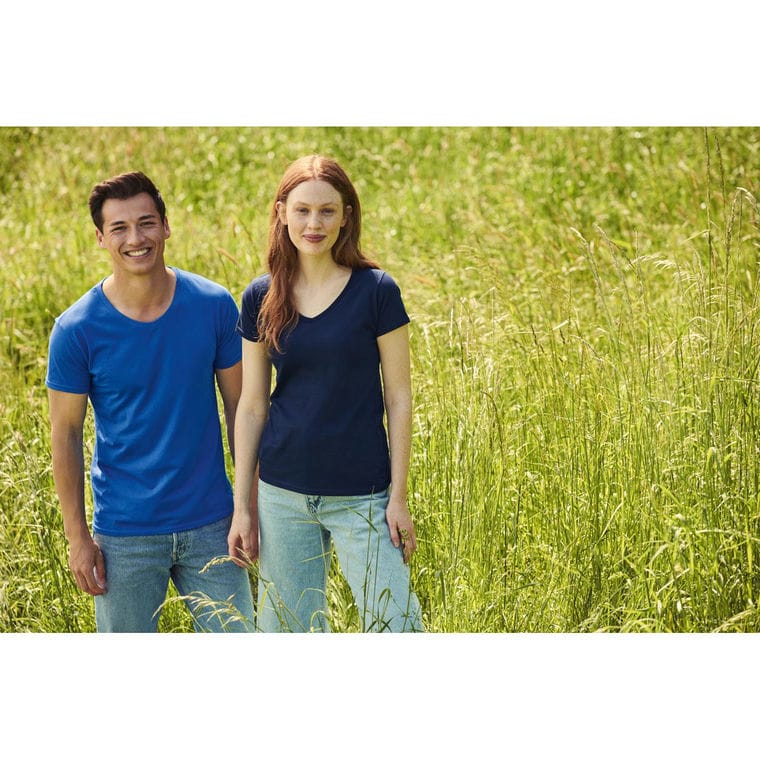 Tricou Iconic V-Neck Albastru