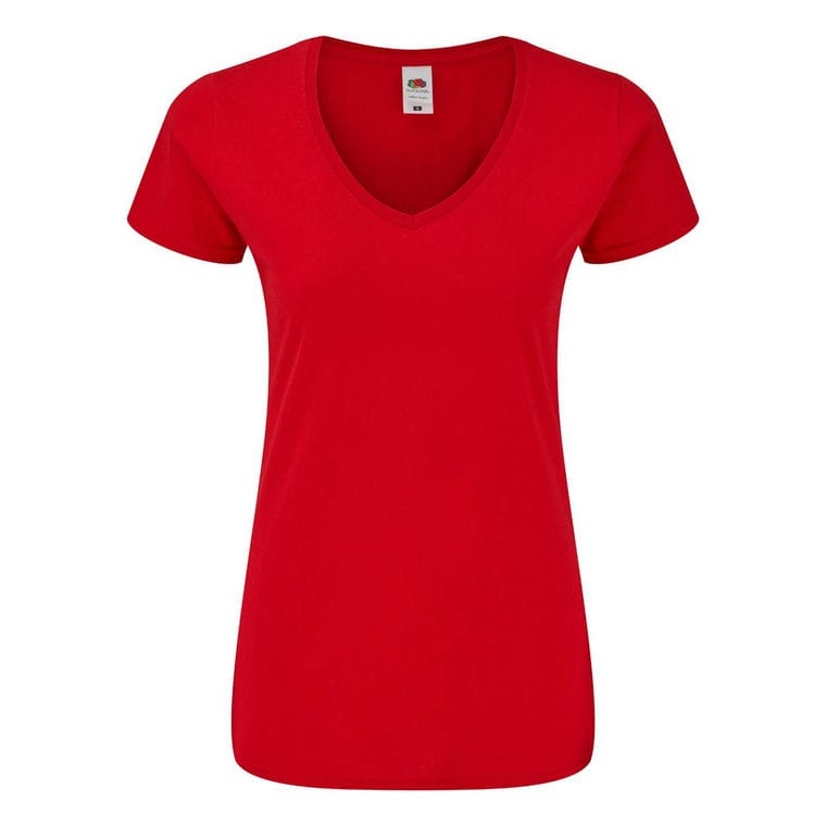 Tricou damă Iconic V-Neck Women Roșu