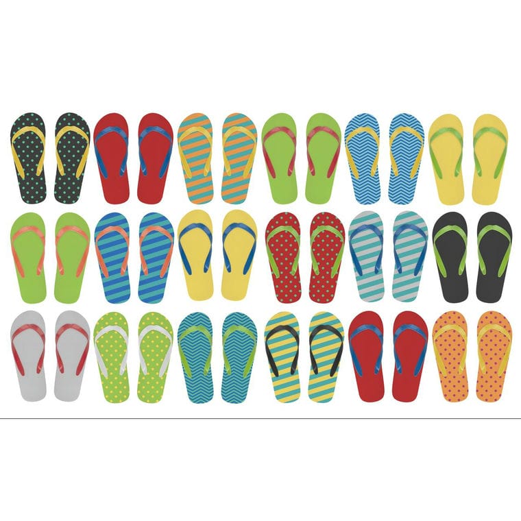 Papuci de plajă personalizați CreaPlaya multicolor