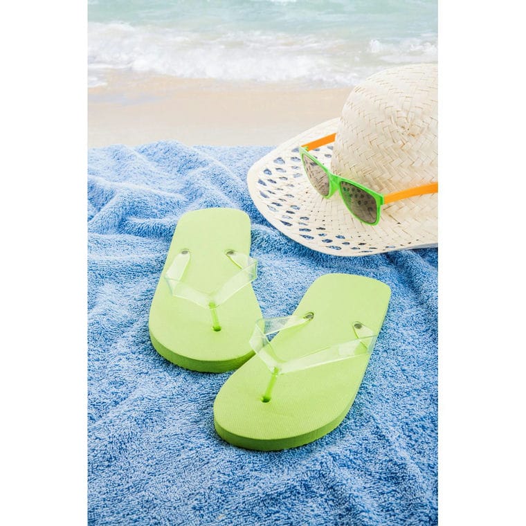 Papuci de plajă Boracay verde kiwi