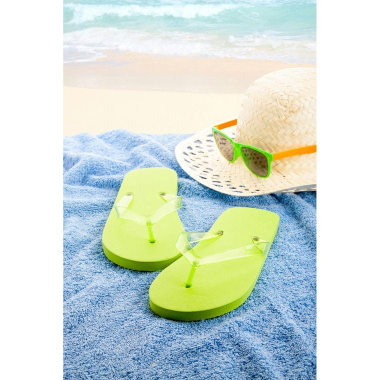 Papuci de plajă Boracay verde kiwi