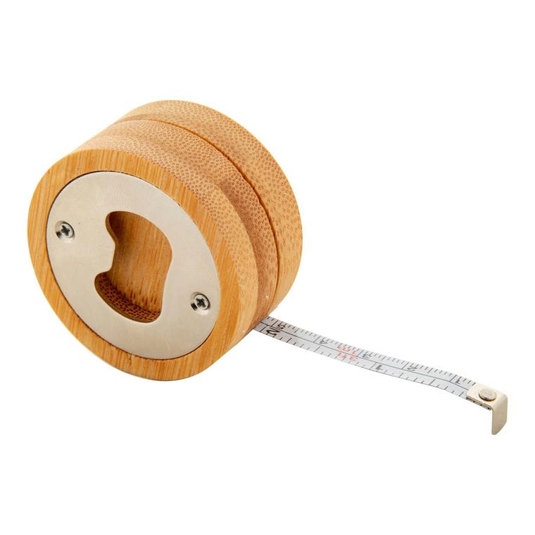 Desfăcător de sticle, cu bandă de măsurare Meaboo natural