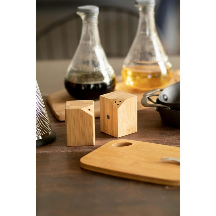 Set solniță sare și piper Kerala natural