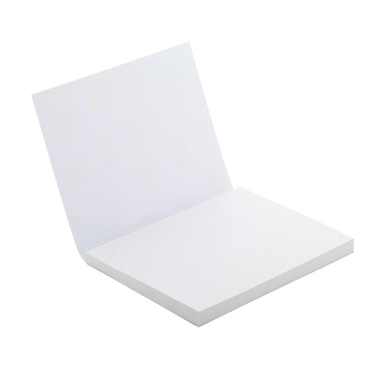 Carnețel sticky personalizat CreaStick Note L Alb