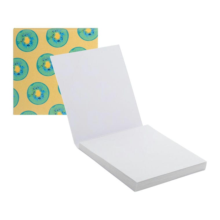 Carnețel sticky personalizat CreaStick Note M Alb