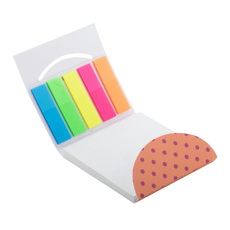 Carnețel sticky personalizat CreaStick Combo C Alb