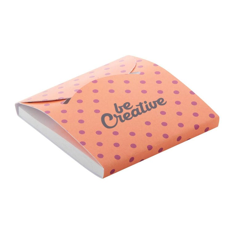 Carnețel sticky personalizat CreaStick Combo C Alb