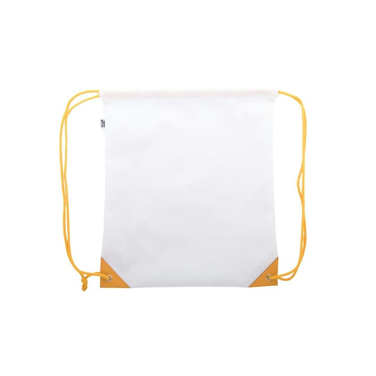 Rucsac cu șnur, personalizat CreaDraw Supreme Galben