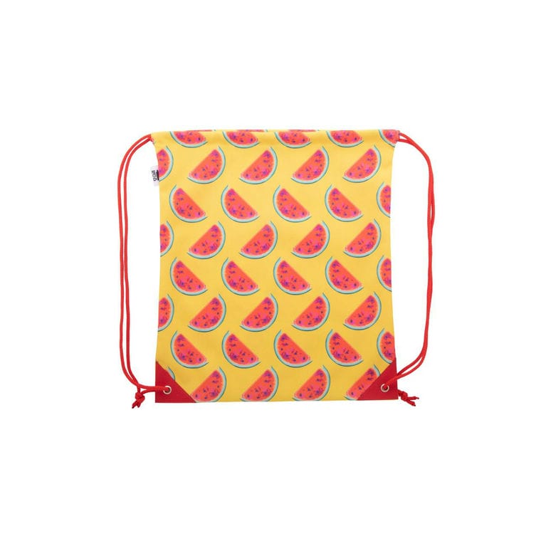 Rucsac cu șnur, personalizat CreaDraw Supreme Roșu