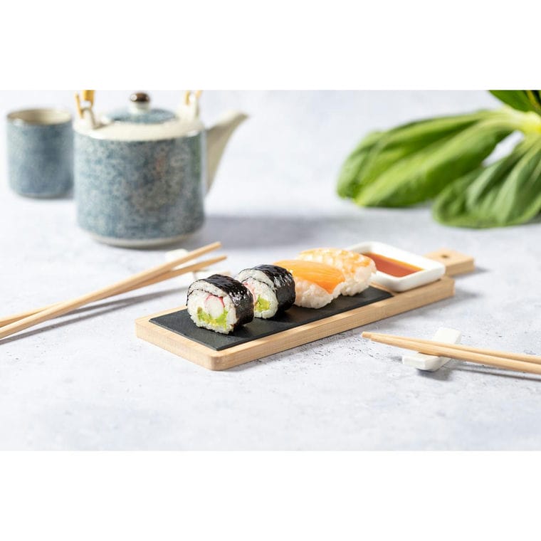 Set pentru servit sushi Gunkan natural