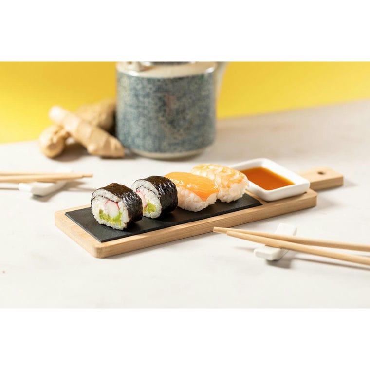 Set pentru servit sushi Gunkan natural