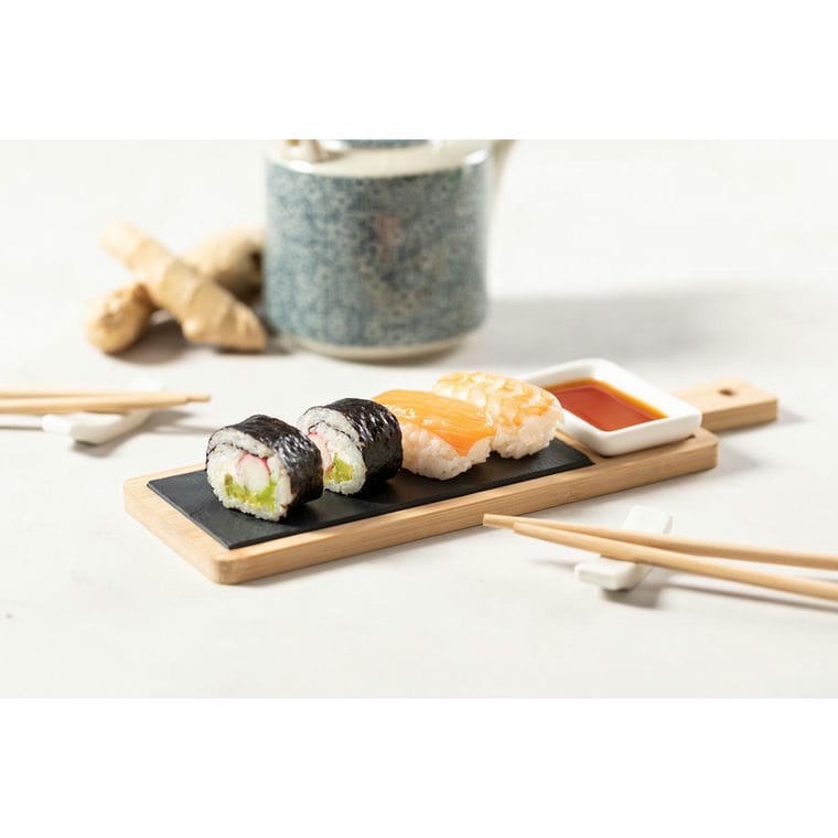 Set pentru servit sushi Gunkan natural