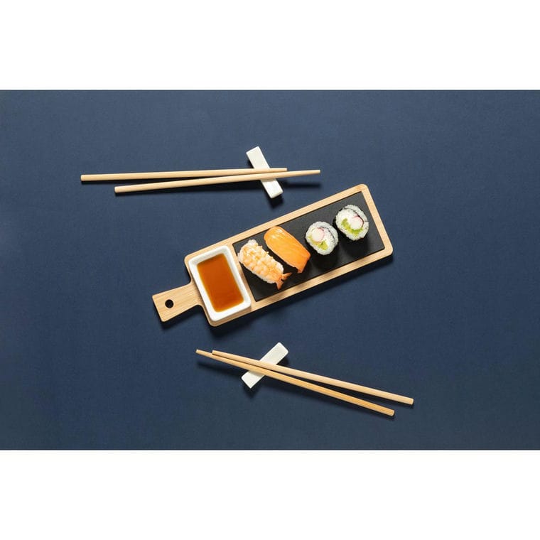 Set pentru servit sushi Gunkan natural