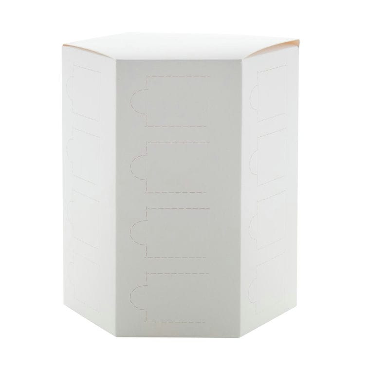 Calendar Advent personalizat HeXmas Alb