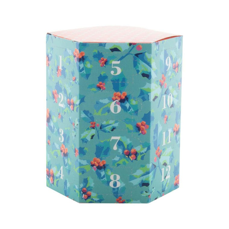 Calendar Advent personalizat HeXmas Alb
