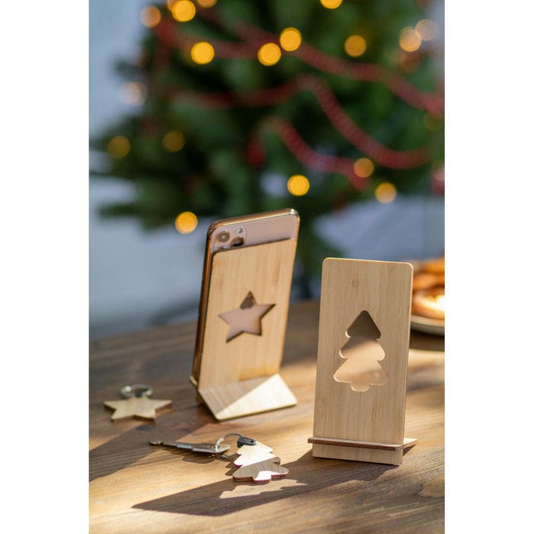 Suport telefon mobil, brad Kannykka natural