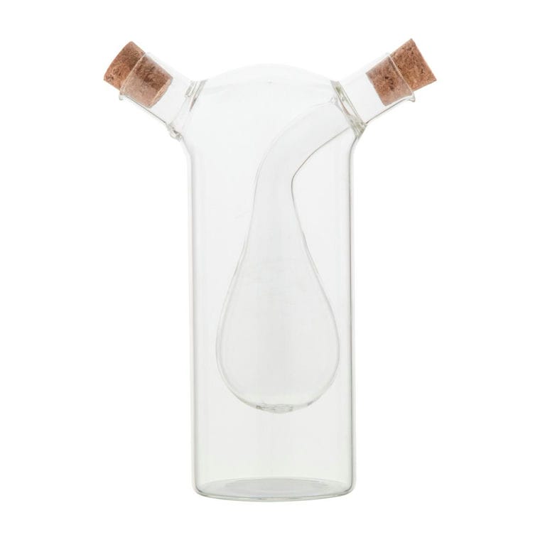 Sticlă pentru ulei și oțet Vinaigrette transparent