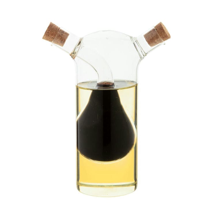 Sticlă pentru ulei și oțet Vinaigrette transparent