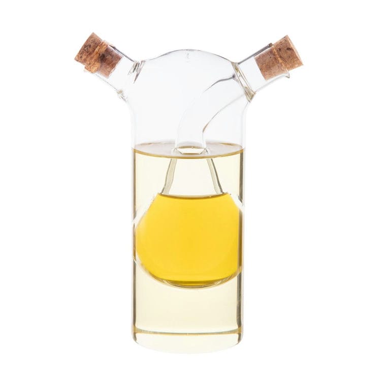 Sticlă pentru ulei și oțet Vinaigrette transparent