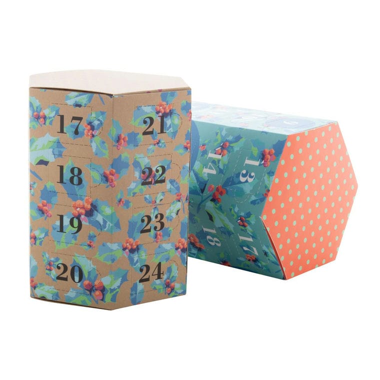 Calendar Advent personalizat HeXmas Eco natural