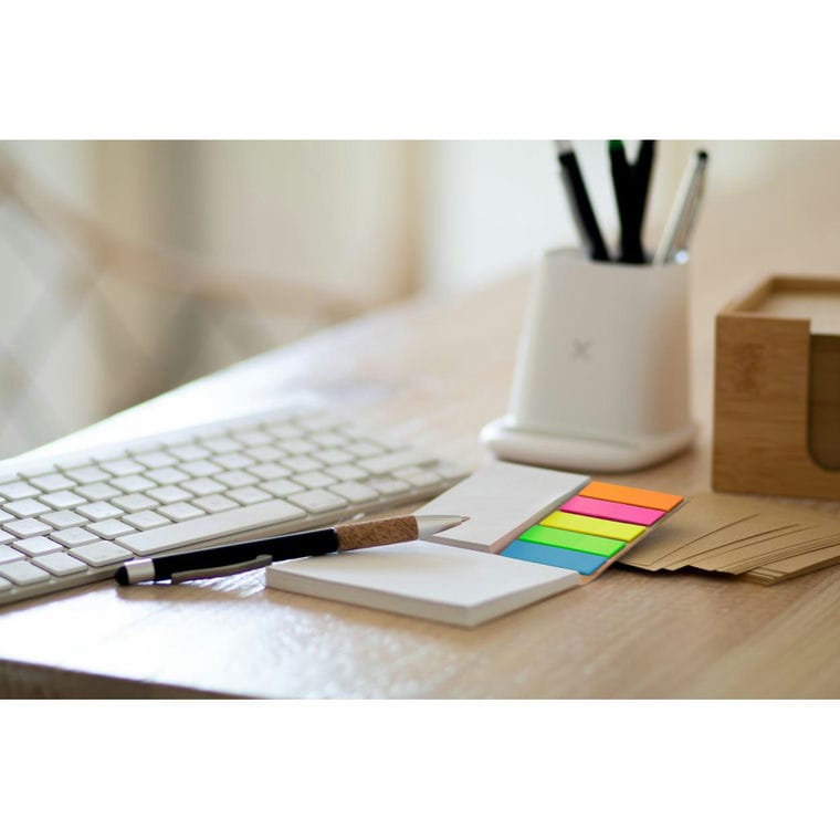 Carnețel sticky personalizat CreaStick Combo A Eco natural