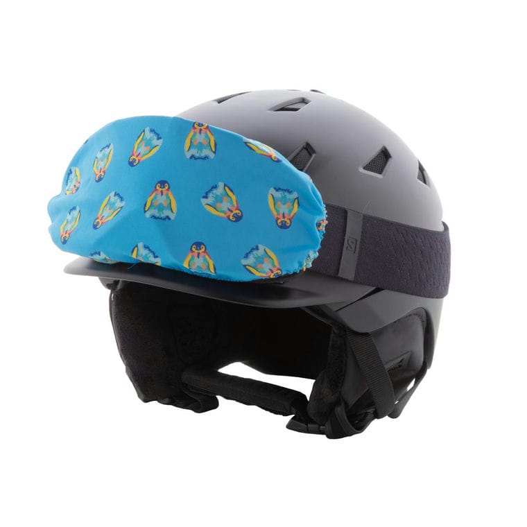 Husă personalizată pentru ochelari de schi CreaSnow Alb