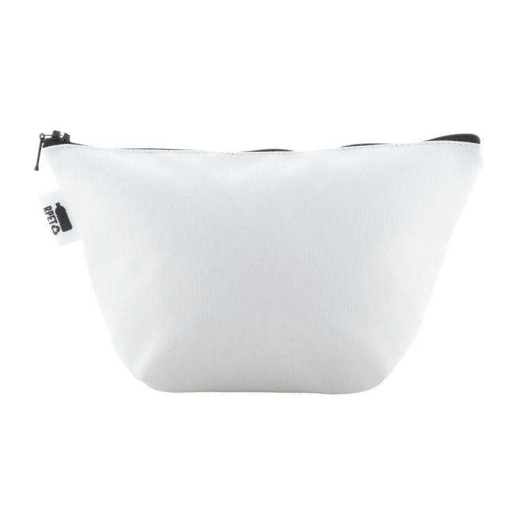 Geantă pentru cosmetice, personalizată CreaBeauty Trapeze M Negru