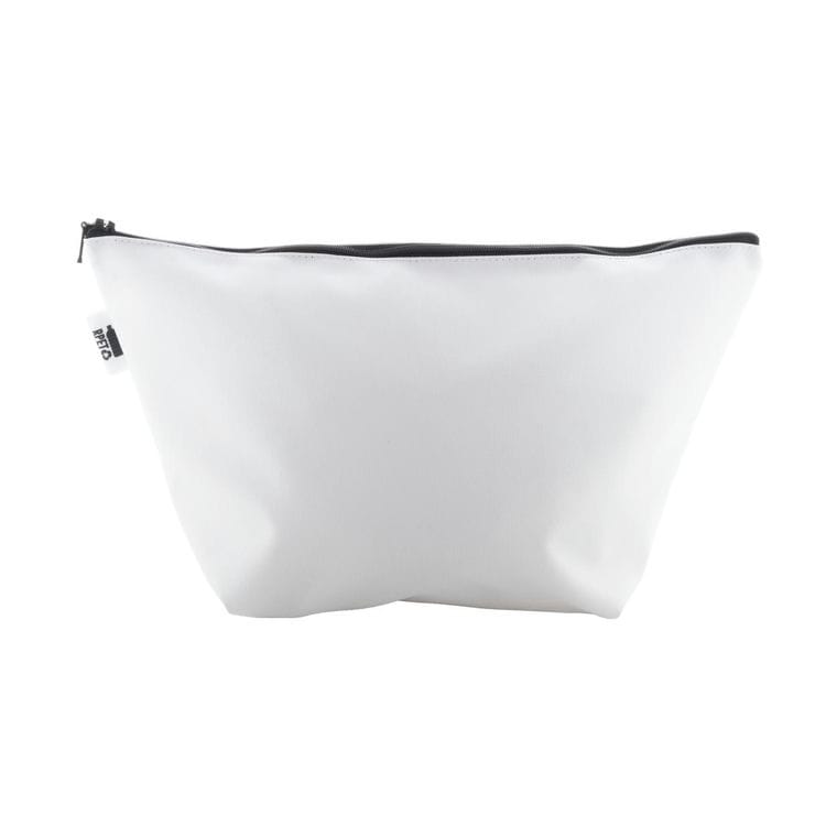 Geantă pentru cosmetice, personalizată CreaBeauty Trapeze L Negru