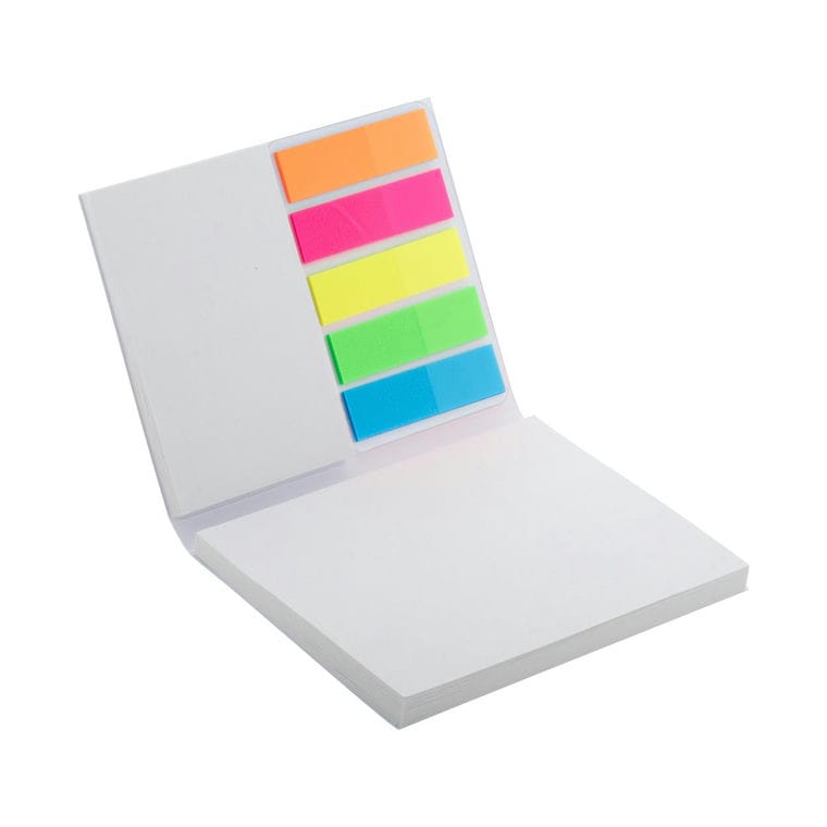 Carnețel sticky personalizat CreaStick Combo A Alb