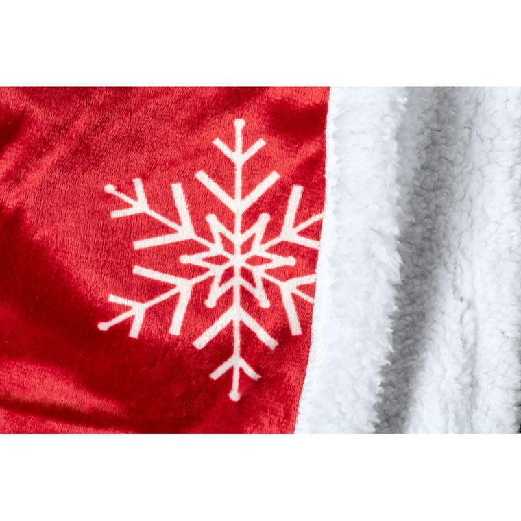 Pătură de Crăciun Ricord Roșu