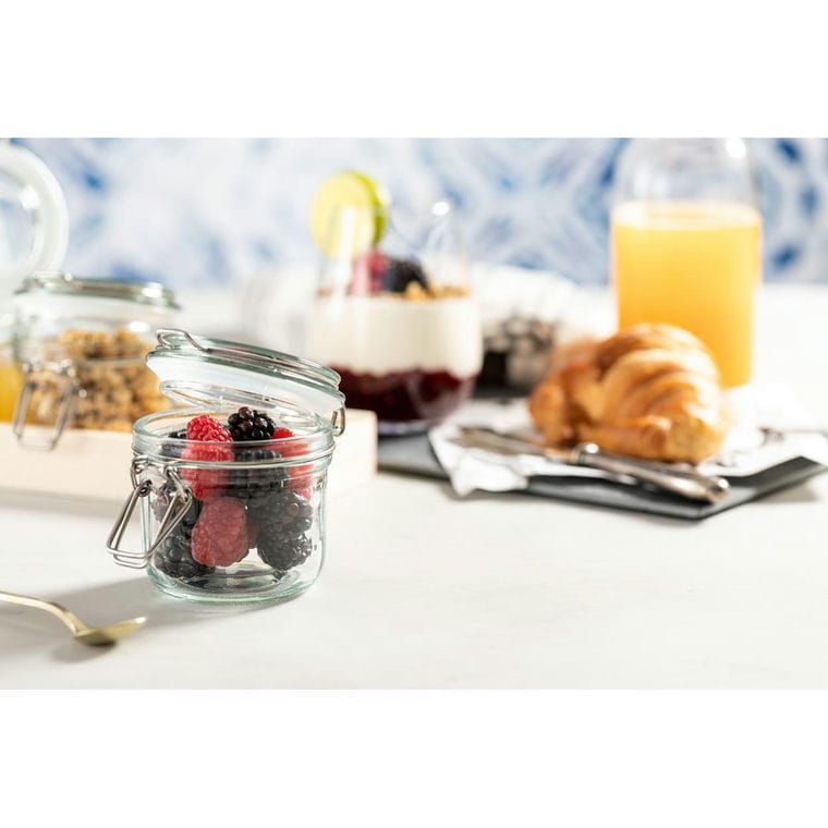 Set de borcane Gaby transparent natural